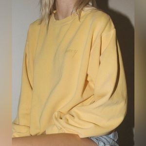 Brandy Melville Honey Crewneck